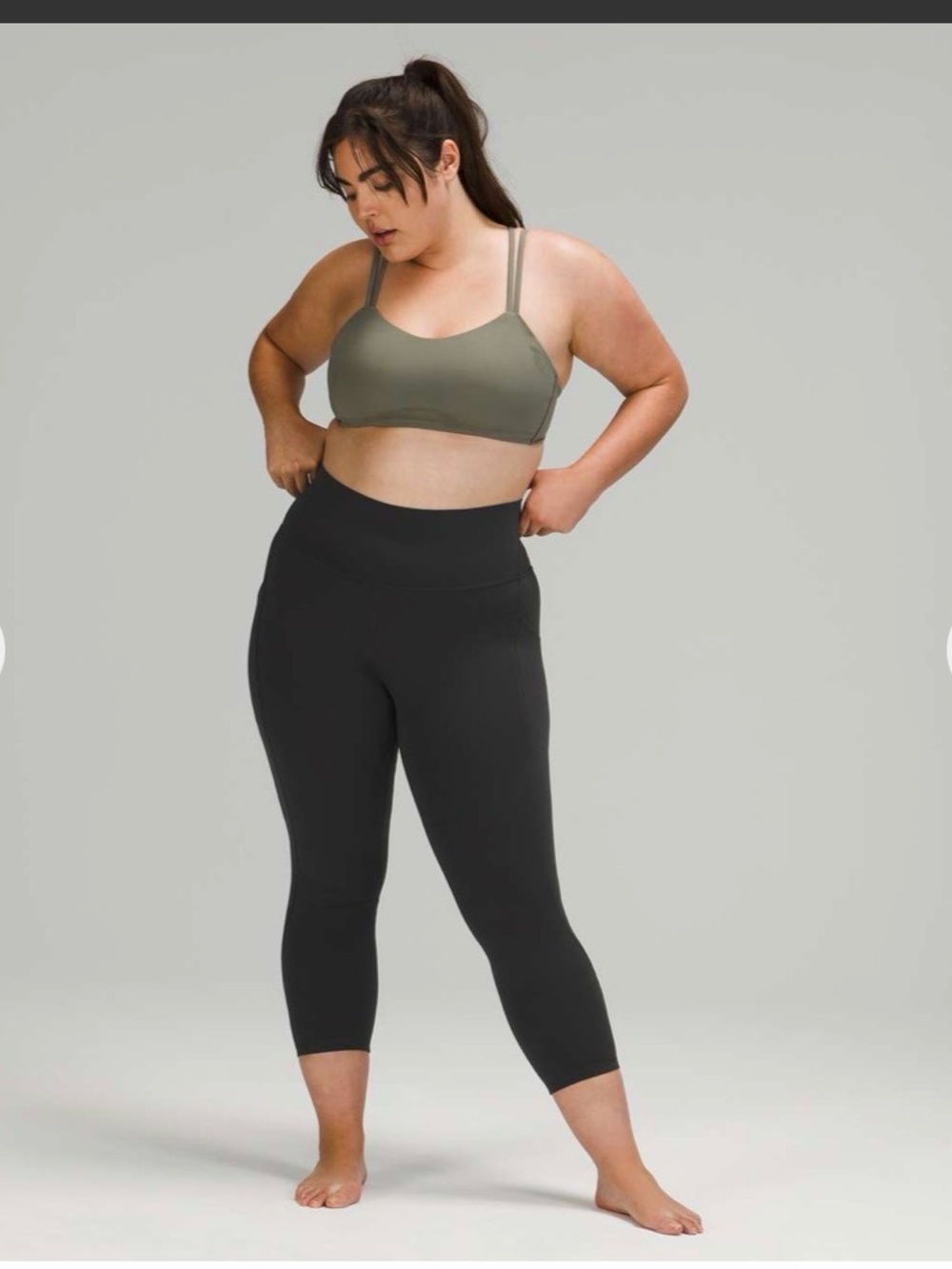 Lululemon Align High Rise Crop with Pockets 23”